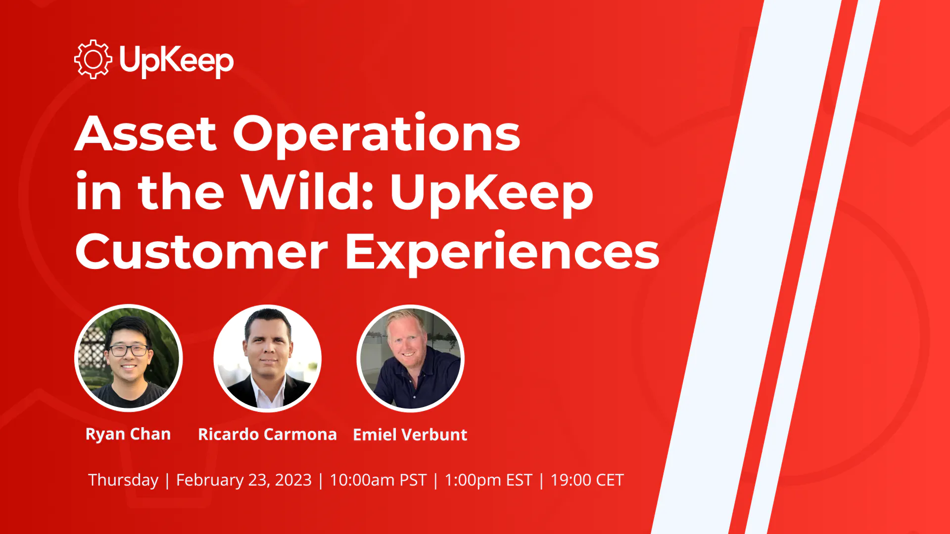 Asset Operations in the Wild: UpKeep Customer Experiences