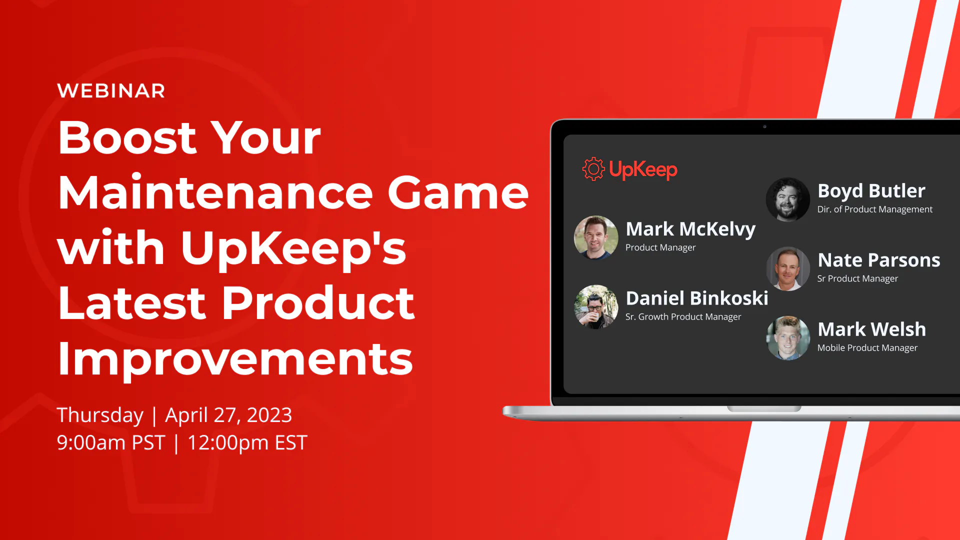 Boost Your Maintenance Game with UpKeep's Latest Product Improvements: Join Our Webinar!